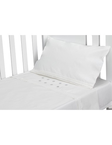 Trip Cuna 100 % Alg . Mod Zoe Bco/Gris