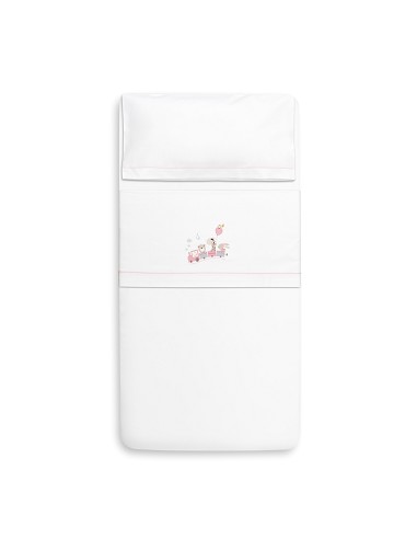 Triptico Cuna 100% Algodon Mod. Jirafa Tren+Kit...