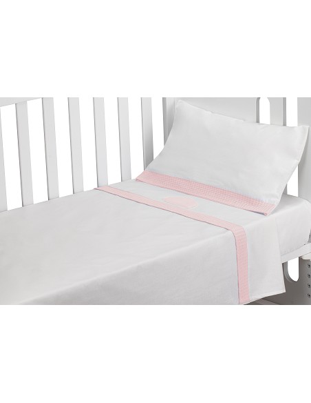 Triptico Cuna Mod Cloud Bco/Rosa