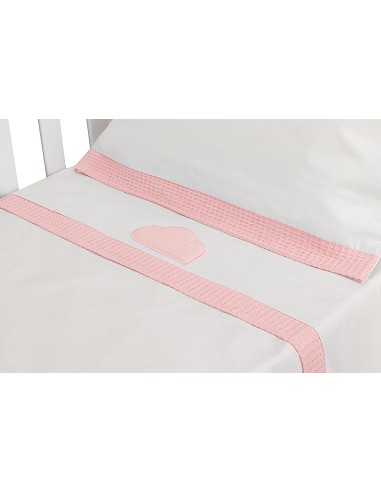 Triptico Cuna Mod Cloud Bco/Rosa