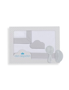 Triptico Cuna Mod Cloud Bco/Gris