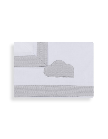 Triptico Cuna Mod Cloud Bco/Gris