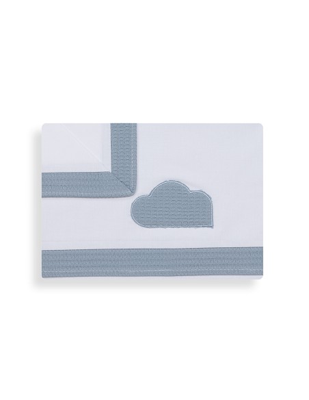 Triptico Cuna Mod Cloud Bco/Petroleo