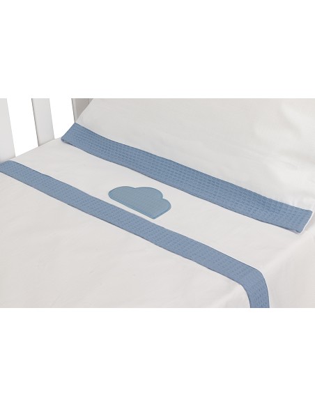 Triptico Cuna Mod Cloud Bco/Petroleo