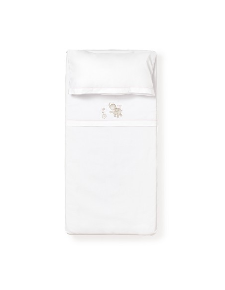 Triptico Cuna 100% Alg Mod Music And Friends Rosa