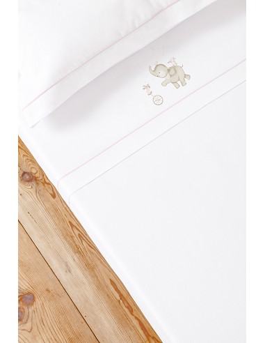 Triptico Cuna 100% Alg Mod Music And Friends Rosa