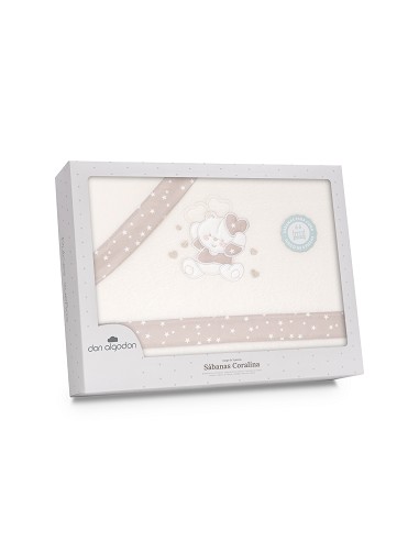 Triptico Minicuna Coralina D. Algodon Oso...