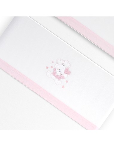 Triptico Minicuna Coralina D. Algodon Oso...