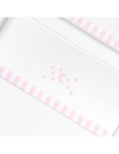 Triptico Minicuna Coralina D. Algodon Luna...