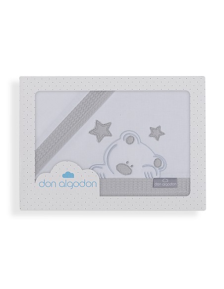 Trip Minicuna 100% Alg Mod Viggo Bco/Gris