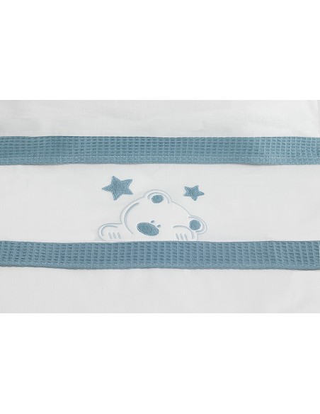 Trip Minicuna 100% Alg Mod Viggo Bco/Petroleo