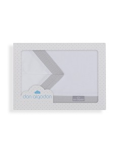 Trip Minicuna 100% Alg Mod Astrid Bco/Gris