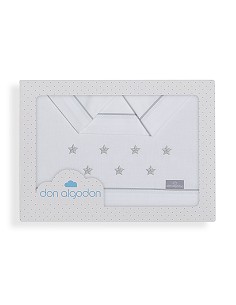 Trip Minicuna 100% Alg Mod Enzo Bco/Gris