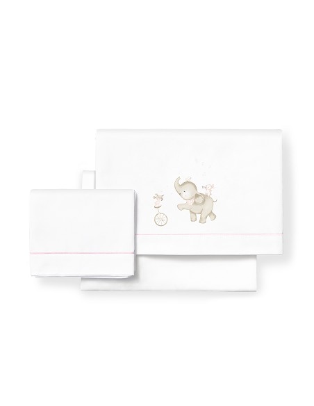 Triptico Minicuna100% Alg Mod Music And Friends Rosa