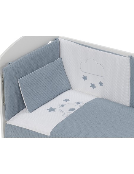 Coordinado 3 Piezas Cuna Mod Viggo Petroleo