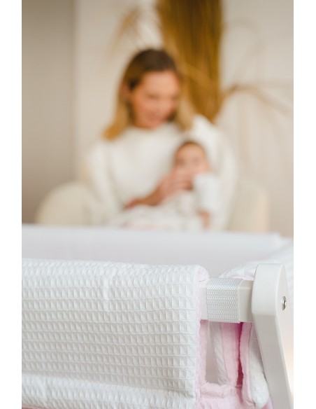 Minicuna +Textil Mad Bca Mod  Astrid Rosa