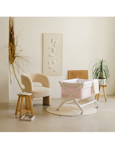 Minicuna +Textil Mad Bca Mod  Astrid Rosa