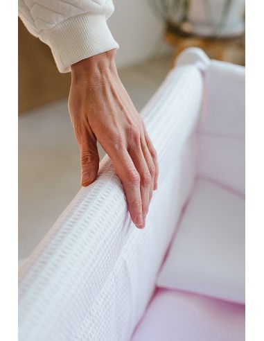 Minicuna +Textil Mad Bca Mod  Astrid Gris