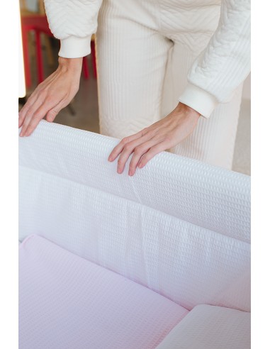 Minicuna +Textil Mad Bca Mod  Astrid Menta