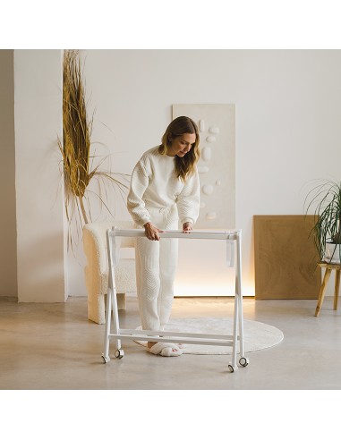 Minicuna +Textil Mad Bca Mod  Astrid Menta