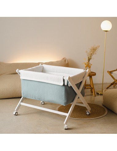 Minicuna +Textil Mad Bca Mod  Astrid Petroleo