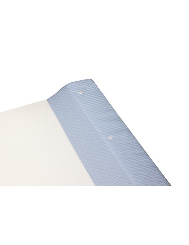 Cubrebañeras con Esponja Mod Enzo Azul