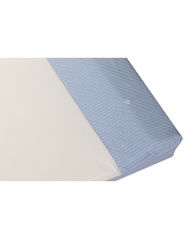 Cubrebañeras con Esponja Mod Enzo Azul