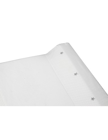 Cubrebañeras con Esponja Mod Enzo Blanco