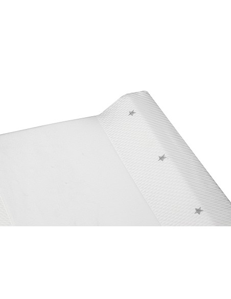 Cubrebañeras con Esponja Mod Enzo Blanco