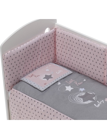 Coordinado 3 Piezas Mod Love You Rosa