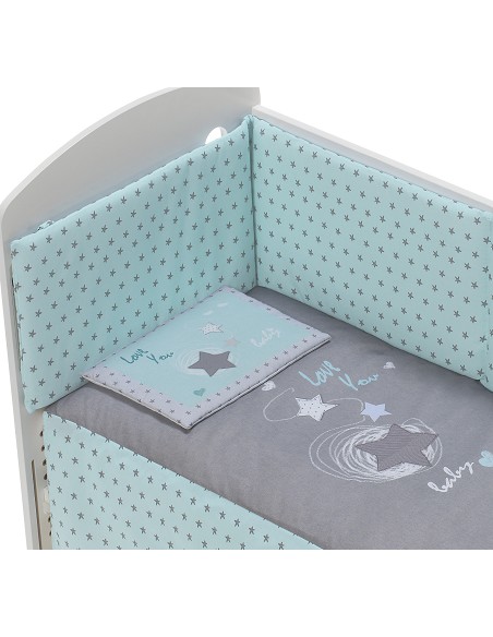 Coordinado 3 Piezas Mod Love You Menta