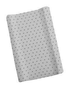 Funda Cambiador Punto Love You Gris