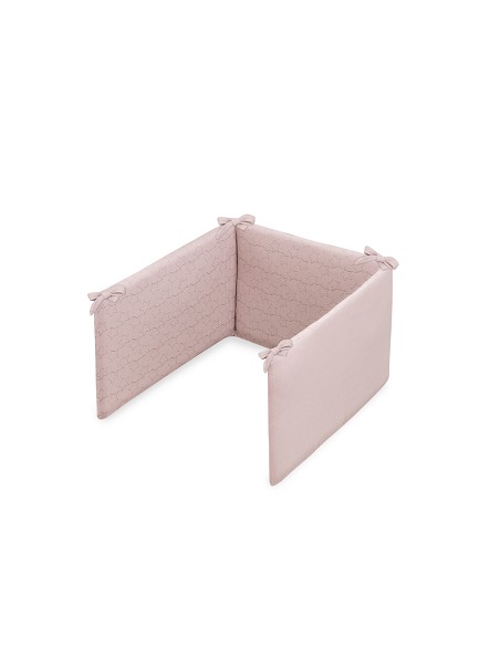 Set 2 Pcs Edredon Muselina Funda Nordica+Chichonera Modelo Estrellas Rosa Maquillaje