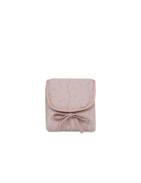 Vestidor Muselina Estrellas Modelo Estrellas Rosa Maquillaje