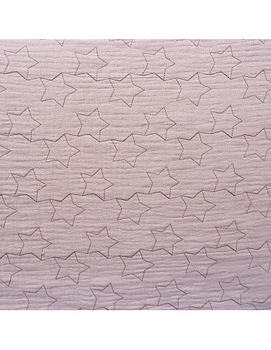 Bolso Maternal Muselina Modelo Estrellas Rosa...