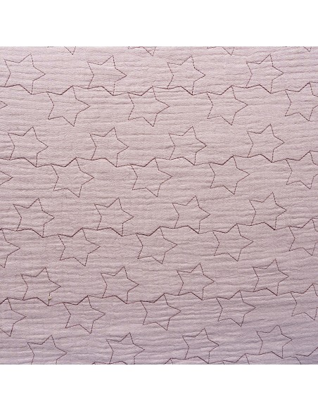 Talega Muselina Modelo Estrellas Rosa Maquillaje
