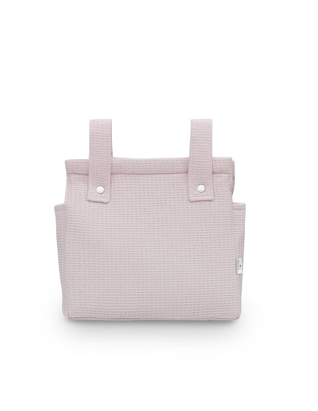 Talega Nido de Abeja Rosa