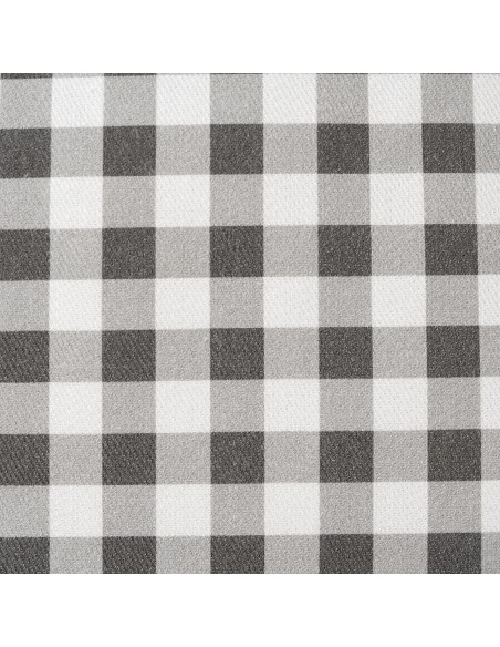 Talega Vichy Gris Oscuro