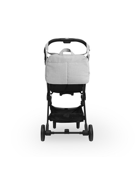 Bolso Maternal Nido de Abeja Gris