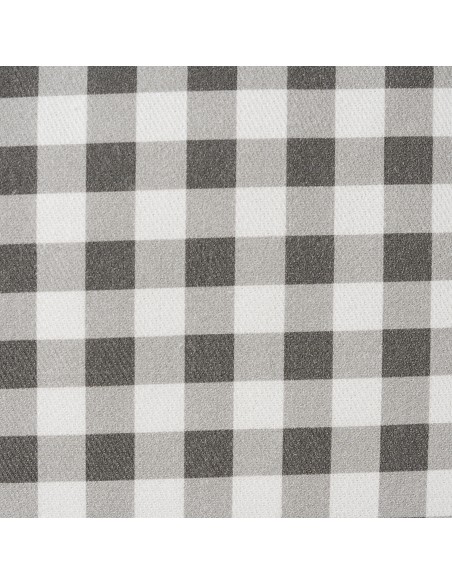 Bolso Maternal Vichy Gris Oscuro