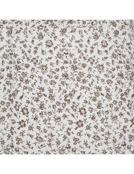 Bolso Maternal Flores Gris