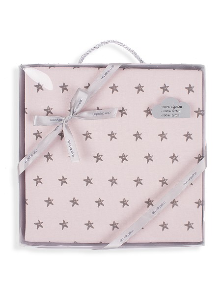 Arrullo  Med 78 x 78 (Estrella) Rosa