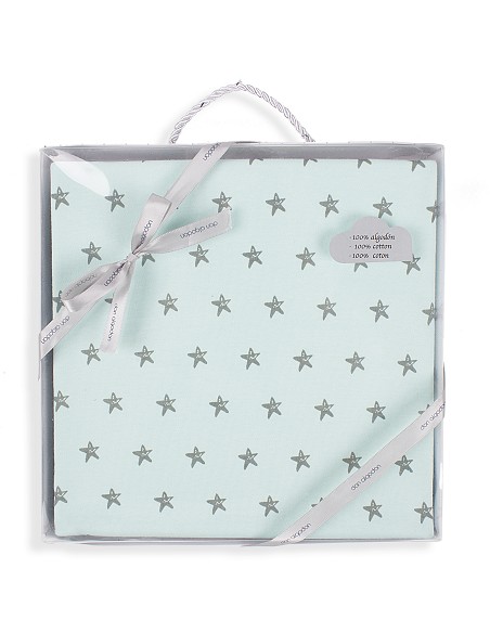 Arrullo  Med 78 x 78 (Estrella) Verde