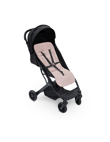 Colchoneta Reversible Muselina Punto+Estrella...