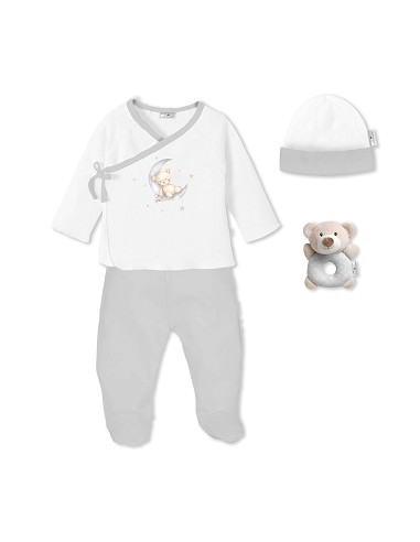 Set Regalo Sonajero 4 Pcs 100% Alg Talla 0-6...