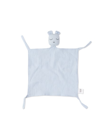 Dudu Muselina  Modelo Oso Azul Grisaceo