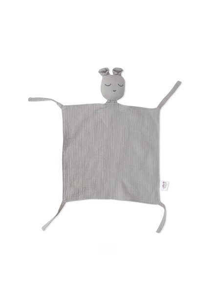 Dudu Muselina  Modelo Oso Gris Petroleo