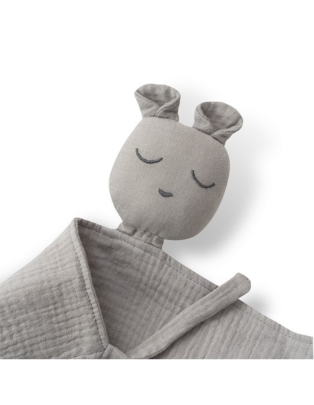 Dudu Muselina  Modelo Oso Gris Petroleo