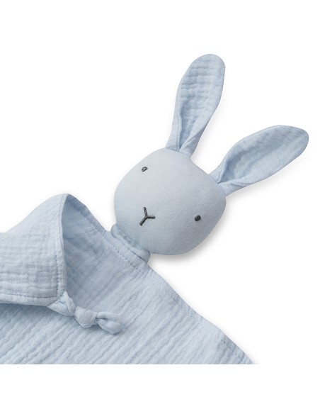 Dudu Muselina  Modelo Conejo Azul Grisaceo
