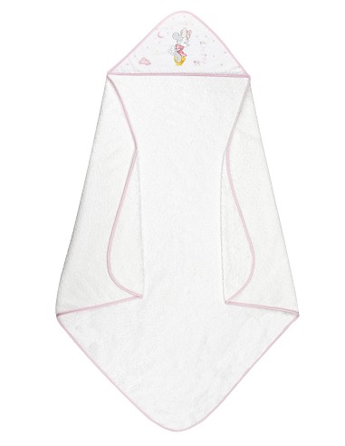 Capa de Baño Counting Sheep Minnie Bco/Rosa
